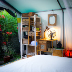 Abri de jardin vert Habrita de 9,30m² en toile renforcée