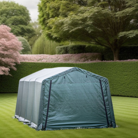 Abri de jardin Habrita en toile renforcée 18,60m² toit 2 pentes