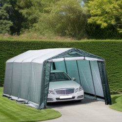 Abri de jardin Habrita en toile renforcée 18,60m² toit 2 pentes