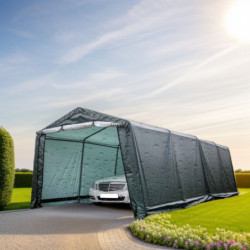 Abri de jardin Habrita en toile renforcée 18,60m² toit 2 pentes