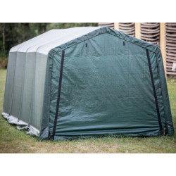 Abri de jardin Habrita en toile renforcée 18,60m² toit 2 pentes