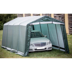 Abri de jardin Habrita en toile renforcée 18,60m² toit 2 pentes