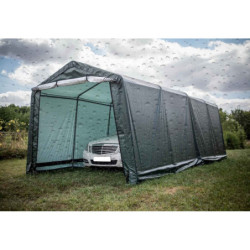 Abri de jardin Habrita en toile renforcée 18,60m² toit 2 pentes