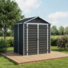 Abri de jardin Skylight 2,65m² Midnight grey de Palram - Canopia