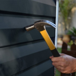 Abri de jardin Skylight 2,65m² Midnight grey de Palram - Canopia