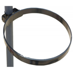 Protection pour barbecue 2,57m² Habrita en acier finition époxy gris