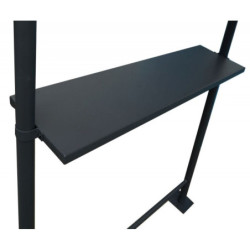 Protection pour barbecue 2,57m² Habrita en acier finition époxy gris