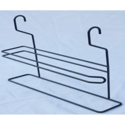 Protection pour barbecue 2,57m² Habrita en acier finition époxy gris