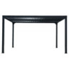 Pergola bioclimatique 10,80m² alu + toit avec lames ovales HABRITA