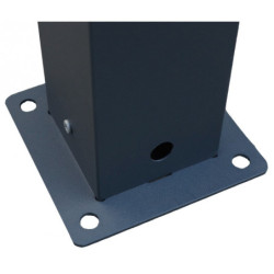 Pergola bioclimatique 10,80m² alu + toit avec lames ovales HABRITA