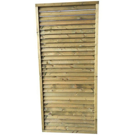 Jalousie fixe 90cm pour pavillons KIOSK en bois traité SOLID