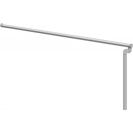 Gouttière pour carport modulable Solid en pvc couleur gris