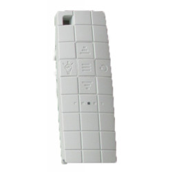 Toit de terrasse en aluminium gris 3x3m Couv’Terrasse® E Store