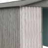 Abri de jardin métal WoodTouch beige 7m²,  kit d'ancrage X-METAL