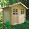 Abri de jardin en bois traité autoclave 28mm Saran 5,9m² SOLID