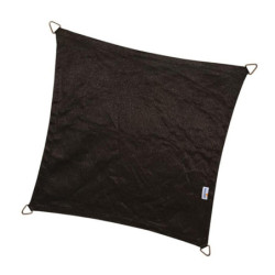 Voile d'ombrage Coolfit noir 500x500cm carrée NESLING