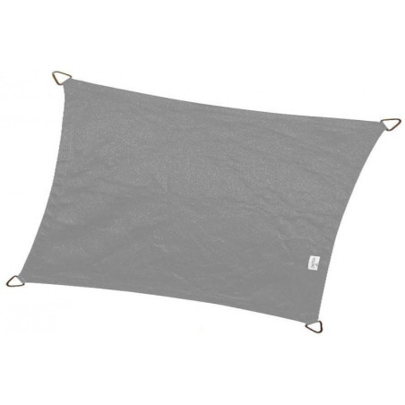Voile d'ombrage rectangulaire couleur anthracite 500x300cm Coolfit