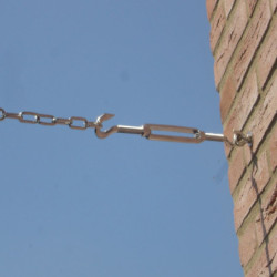 Chaîne en acier inoxydable 4mm x 2m - NESLING