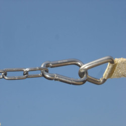 Chaîne en acier inoxydable 4mm x 2m - NESLING