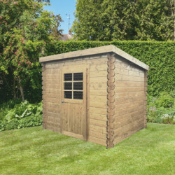 Abri de jardin 3,92m² en bois FSC 19mm Passau - SOLID