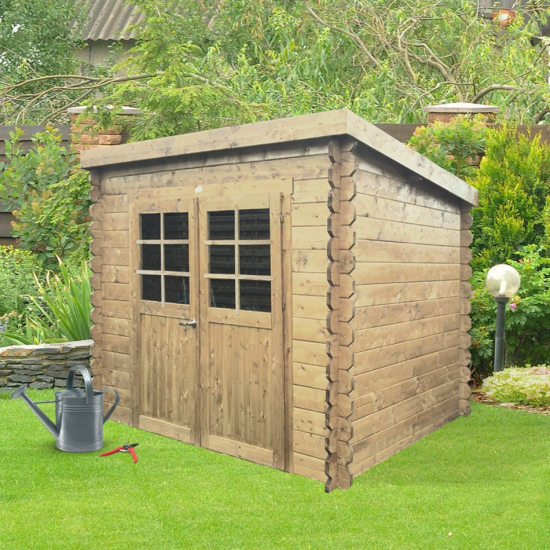 Abri de jardin 4,91m² en bois FSC 19mm Stendal - SOLID