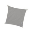 Voile d'ombrage imperméable carrée 400x400cm gris Dreamsail - NESLING