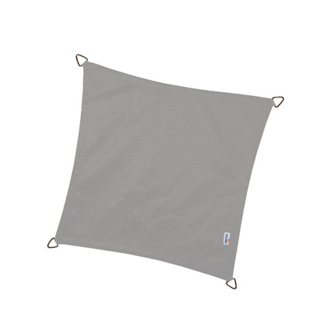 Voile d'ombrage imperméable carrée 500x500cm gris Dreamsail - NESLING