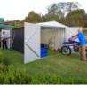 Garage Easyshed XXL 19,70m² en acier galvanisé Zincalume 19,70m²