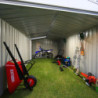 Garage Easyshed XXL 19,70m² en acier galvanisé Zincalume 19,70m²