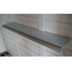 Etagères de rangement pour les abris en résine EVO Garofalo - lot de 2