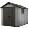 Abri en résine brossée Oakland 759 Brossium 6,6m²+plancher Keter