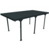 Carport 1 voiture en métal anthracite 15,58m² toit plat DURAMAX