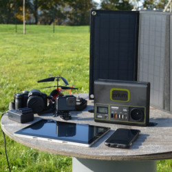 Batterie mobile, autonome, rechargeable Izywatt avec 3 modes de charge