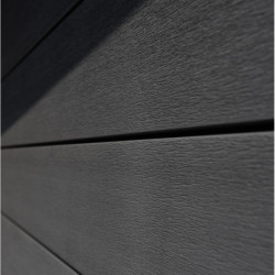 Abri premium composite double pente 7,78m² anthracite Woodlife Garden