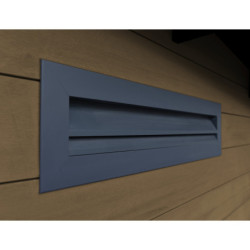 Abri premium composite double pente 7,78m² anthracite Woodlife Garden