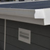 Kit gouttières blanc pour abri PREMIUM Woodlife Garden 4m² monopente