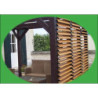Pergola en bois Veneto 339x312x217cm - Ventelles amovibles