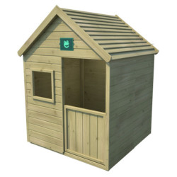 Cabane de jeux en bois autoclave, plancher Marina 123x119x158cm SOULET