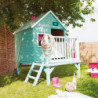 Cabane de jeux en bois traité sur pilotis Winny 123x169x158cm SOULET