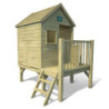 Cabane de jeux en bois traité sur pilotis Winny 123x169x158cm SOULET