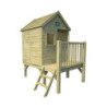 Cabane de jeux en bois traité sur pilotis Winny 123x169x158cm SOULET