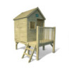 Cabane de jeux en bois traité sur pilotis Winny 123x169x158cm SOULET