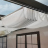 Stockholm pergola aluminium gris 350x590cm avec stores - Palram - Canopia
