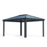 Pergola  Dallas 4900 de Canopia by Palram an aluminium et polycarbonate+LEDS