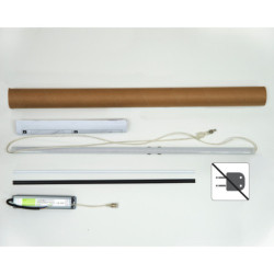 Pergola  Dallas 6100 de Canopia by Palram an aluminium et polycarbonate+LEDS