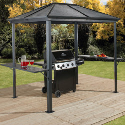 Abri barbecue Ventura en aluminium et acier - 3,98m² - SOJAG