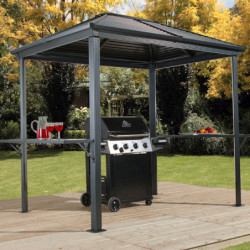 Abri barbecue Ventura en aluminium et acier - 3,98m² - SOJAG