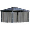 Set de moustiquaires en polyester pour pergola Dallas 4900 Palram - Canopia