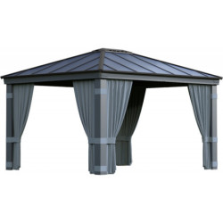 Ensemble de rideaux pour pergolas Dallas 4300 de 15,5m² - Palram - Canopia