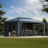 Ensemble de rideaux pour pergolas Dallas 6100 de 22m² - Palram - Canopia
